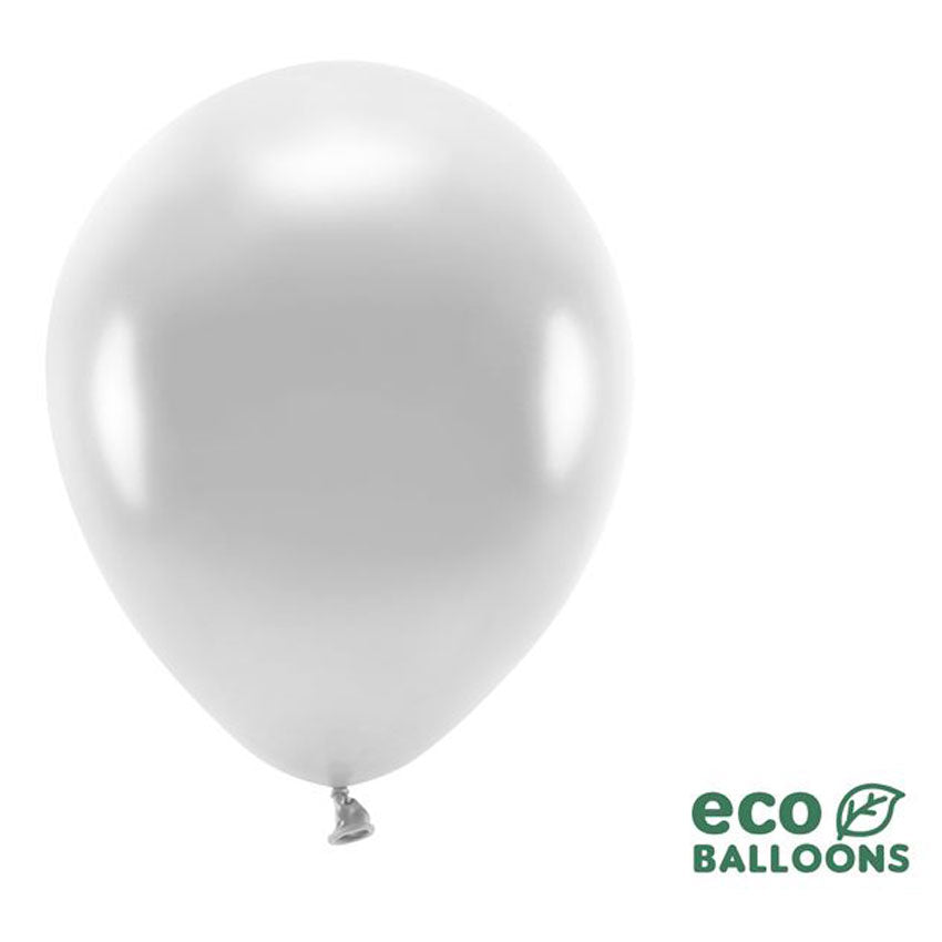 silberne Ballons