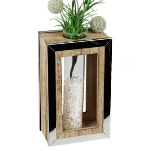 Vase aus Holz