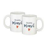 Tasse mit Schriftzug