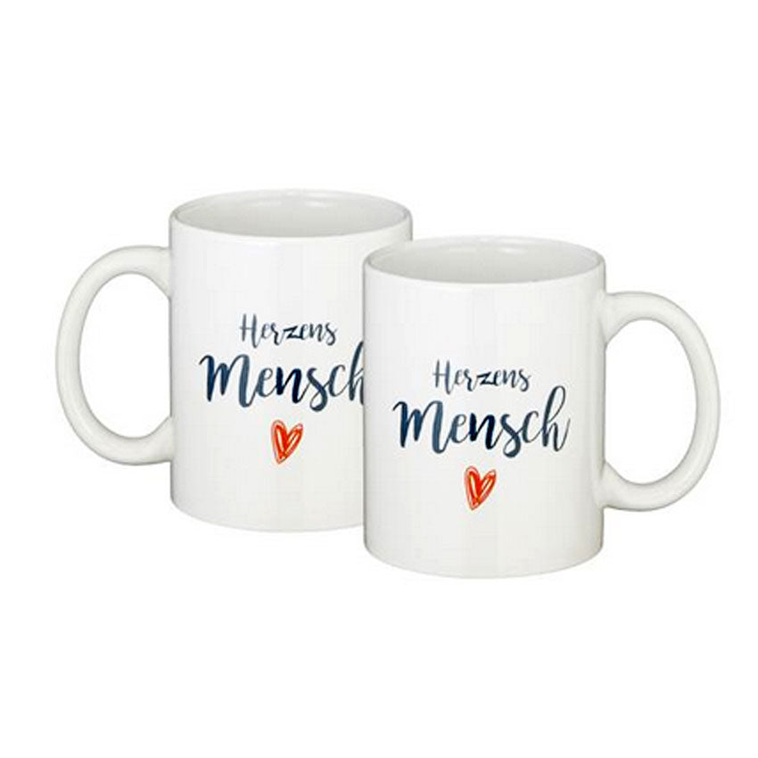 Tasse mit Schriftzug