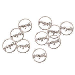 Einkaufswagenchips Metall gesegnet 10er Set