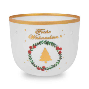 Adventsbecher "Frohe Weihnachten" - Motiv Tannenbaum