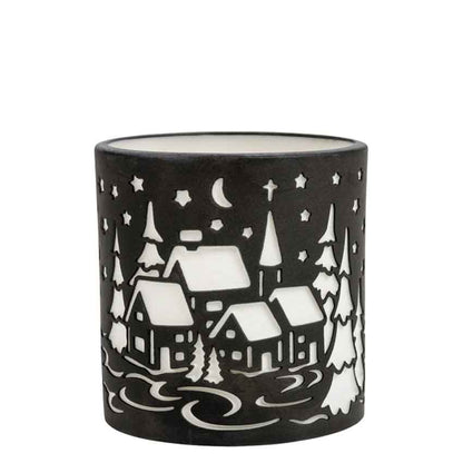 Windlicht Winterlandschaft Schneelandschaft