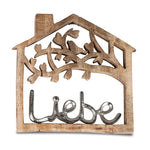 schriftzug wandedeko