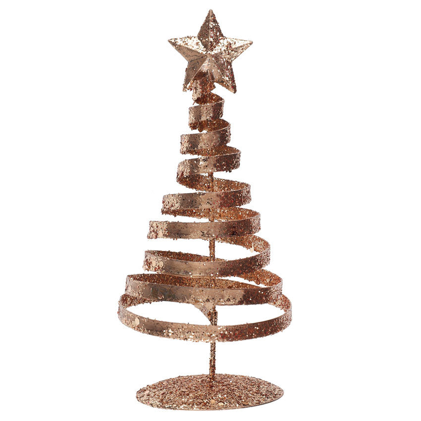Weihnachtsdeko rosegold