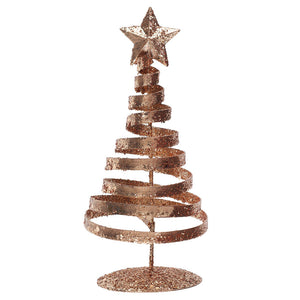 Weihnachtsdeko rosegold