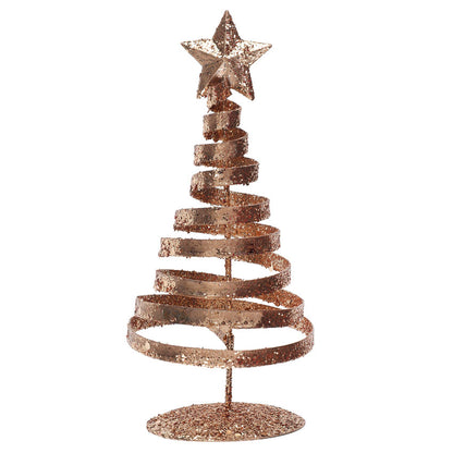 Weihnachtsdeko rosegold
