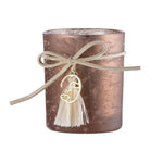 windlicht braun glas