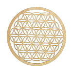 Blume des Lebens Wanddeko Holz