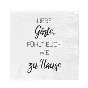Ausgefallene Servietten