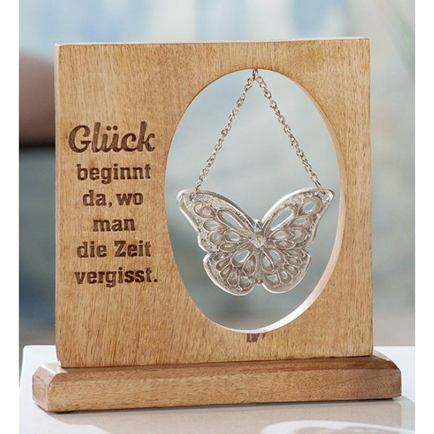 Sprüche auf Holz