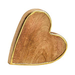Deko Holz gold