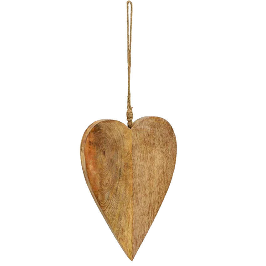 Holz Herz Anhänger