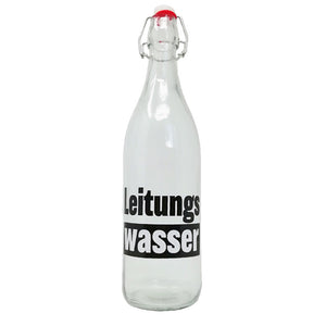 Trinkflasche Glas 1l