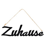 Schriftzug Tür