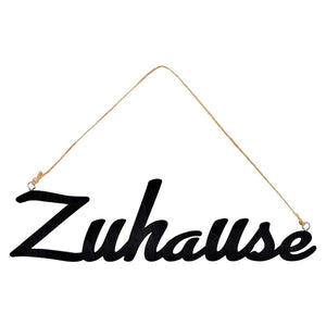 Schriftzug Tür