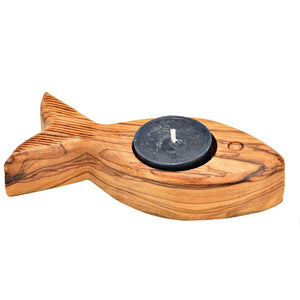 Teelichthalter Fisch