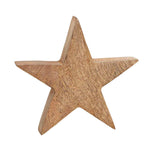 Deko Stern Holz groß