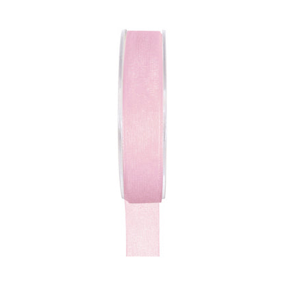 Organzaband 6mm x 20m rosa