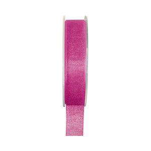 Organzaband fuchsia 15mm 20m