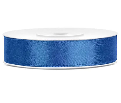 Satinband 12 mm x 25 m royalblau