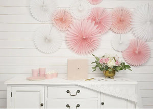 Deko-Fächer 3 teilig RPB1-008 weiß