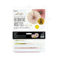 Deko-Rosetten 3 teilig rosa mix mit gold
