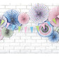 Deko-Rosetten 3 teilig pastell love