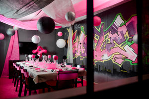 Raumbanner Vlies-Stoff 80 cm x 12 m Raumdeko
