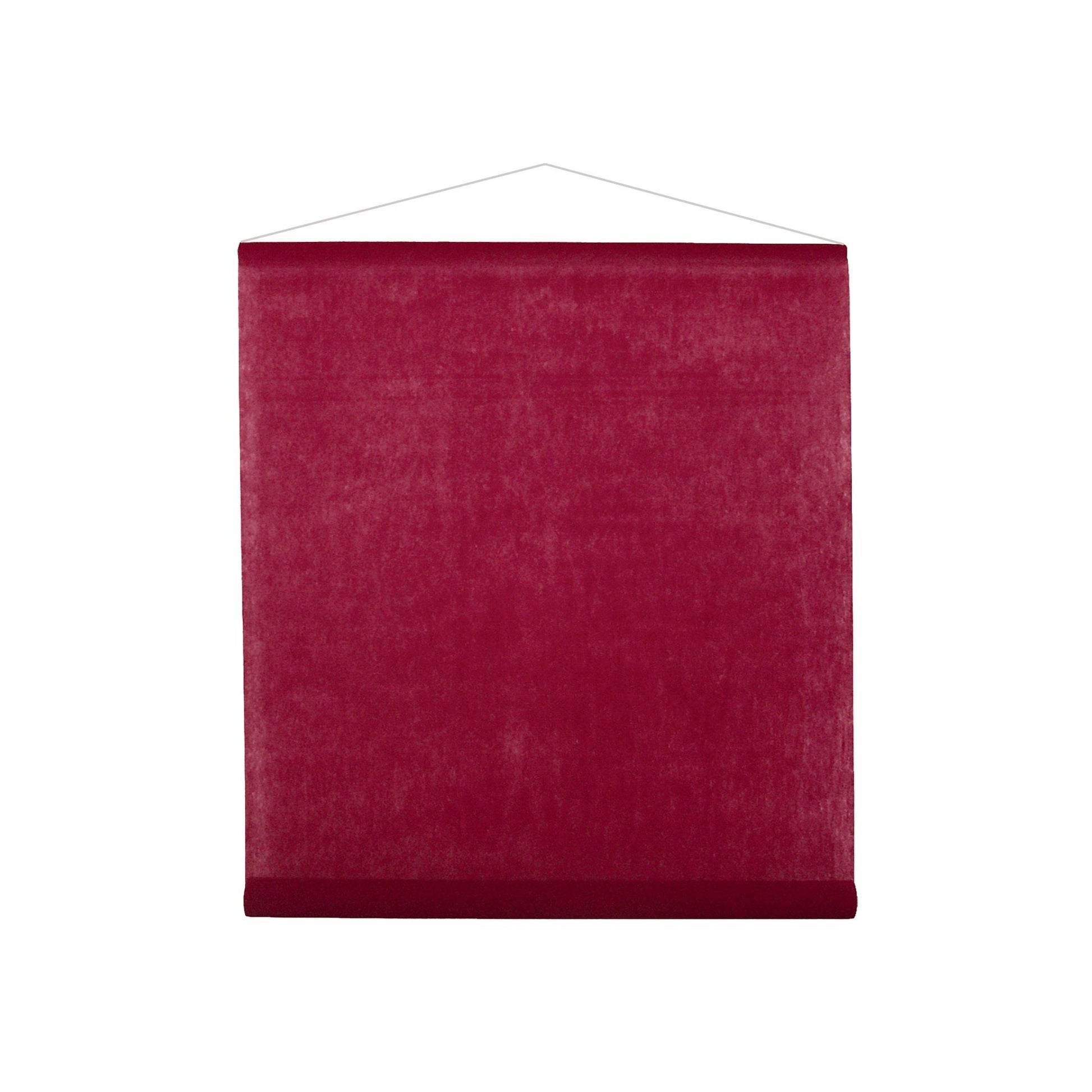 Raumbanner Vlies-Stoff 80 cm x 12 m bordeaux