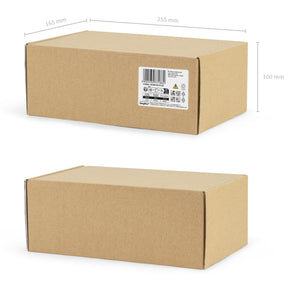 Runde Kerzen 8cm 6er-Pack metallic-dunkelblau