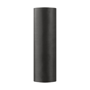 Satin Tischläufer 16 cm x 9 m schwarz