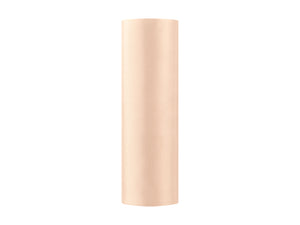 Satin Tischläufer 16 cm x 9 m hellpfirsich