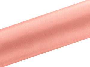 Satin Tischläufer 16 cm x 9 m koralle