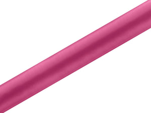 Satin Tischläufer 36 cm x 9 m fuchsia