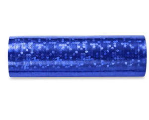 Holographische Luftschlangen blau