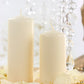 Stumpenkerzen 6 Stück 12cm creme