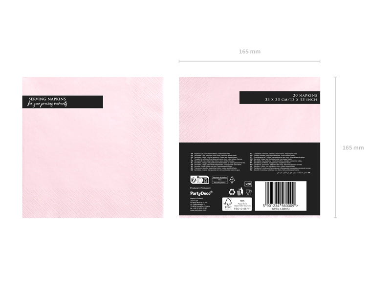 60 Stück Rosegold Geburtstagsservietten Mit Konfetti – 33x33 Cm, Romantische Deko Für Mädchen-Party