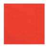 Papierservietten, 33x33 cm, 3-lagig - Rot