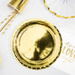 Servietten mit goldener Schrift "all you need is love"