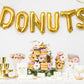 Servietten mit goldener Schrift "all you need is love"