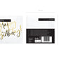 Servietten mit Gold-Druck "Happy Birthday" 20er