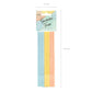 gestreifte Trinkhalme aus Papier, 10er 19,5cm summer time