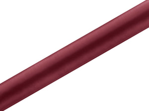 Satin Tischläufer 36 cm x 9 m bordeaux