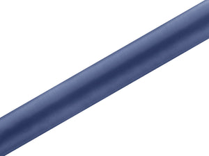 Satin Tischläufer 36 cm x 9 m dunkelblau