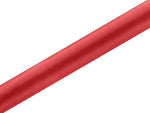 Satin Tischläufer 36 cm x 9 m rot