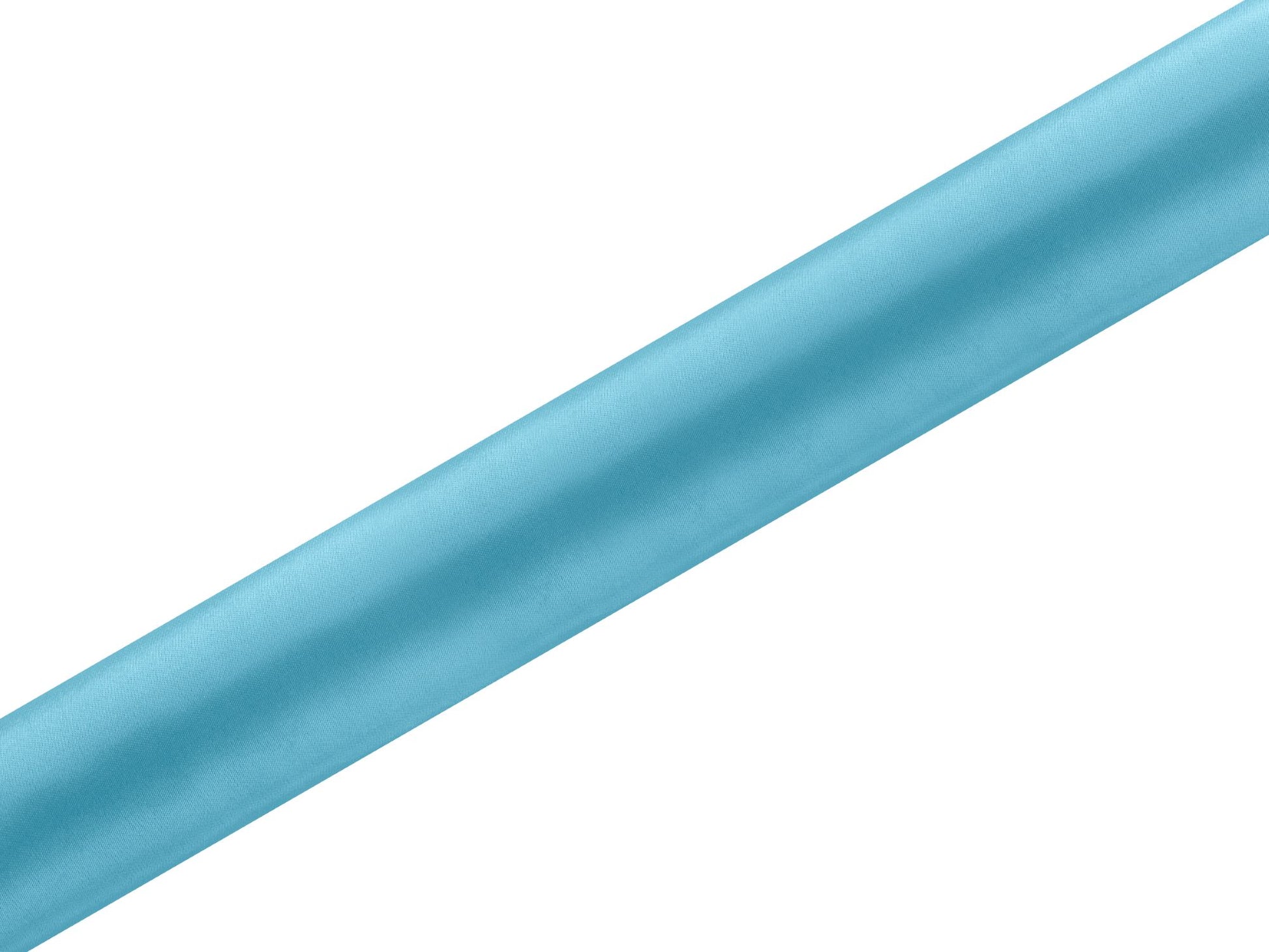 Satin Tischläufer 36 cm x 9 m türkis