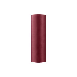 Satin Tischläufer 16 cm x 9 m bordeaux