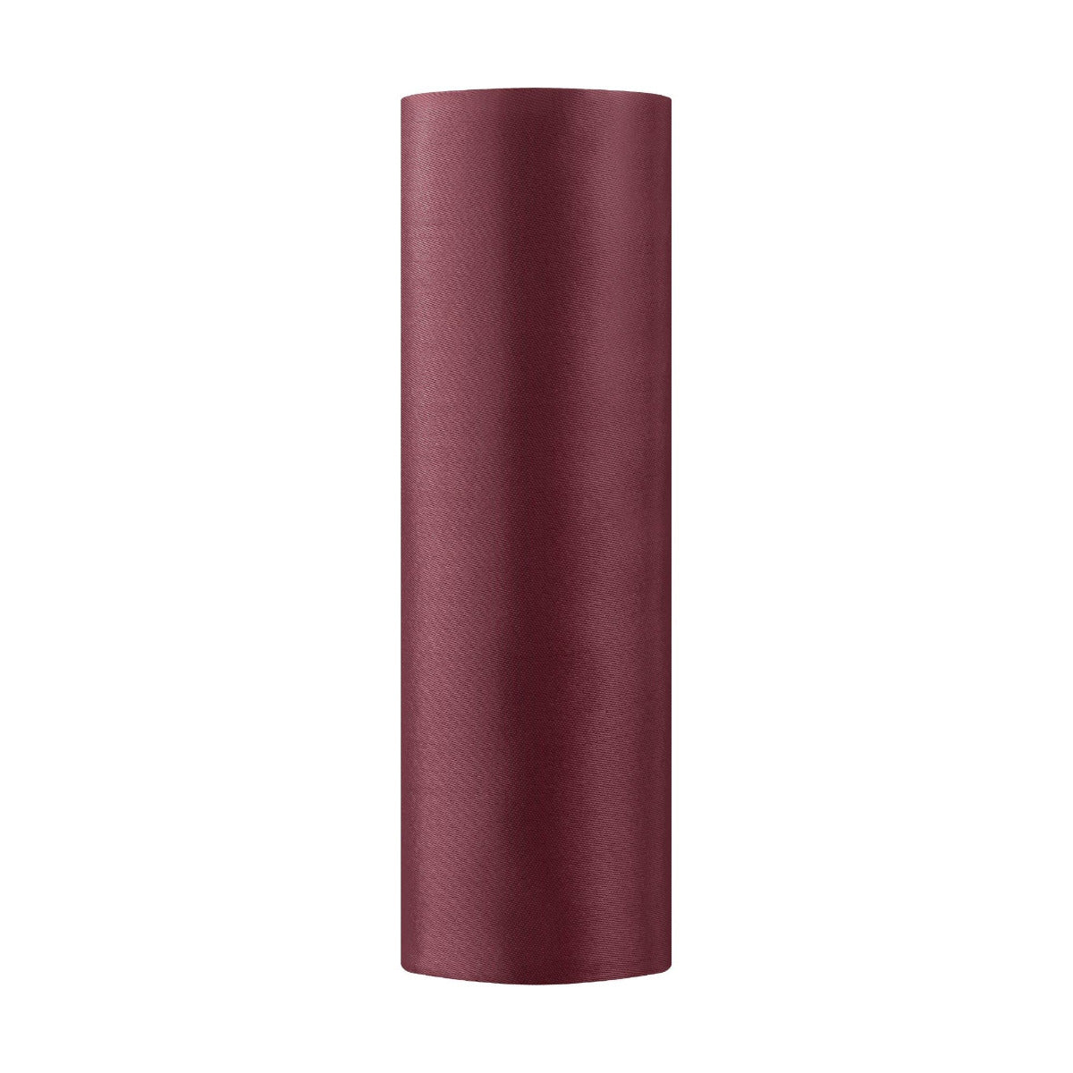 Satin Tischläufer 16 cm x 9 m bordeaux