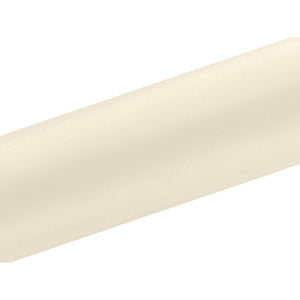 Satin Tischläufer 16 cm x 9 m creme